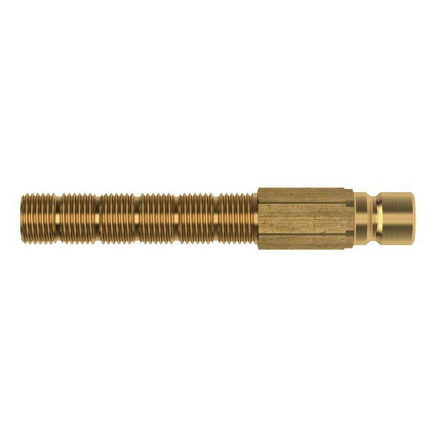 Lüdecke Verlängerungsnippel für Kupplung Form D, mit Gewinde ohne Ventil (Kupplung, 13.50 mm) (65431703)
