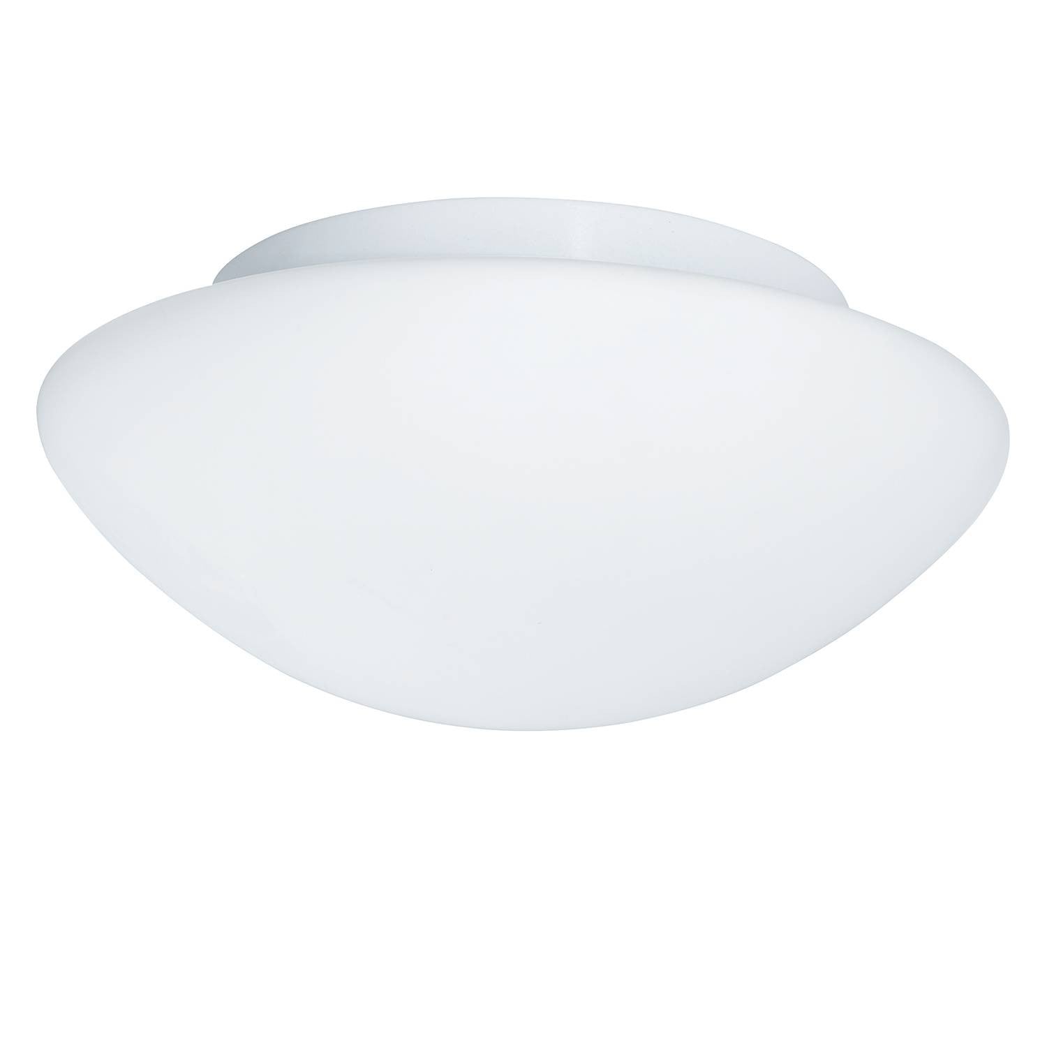 Searchlight Flush III Badkamer plafondlamp wit, B: 35 cm, H: 35 cm, D: 12 cm