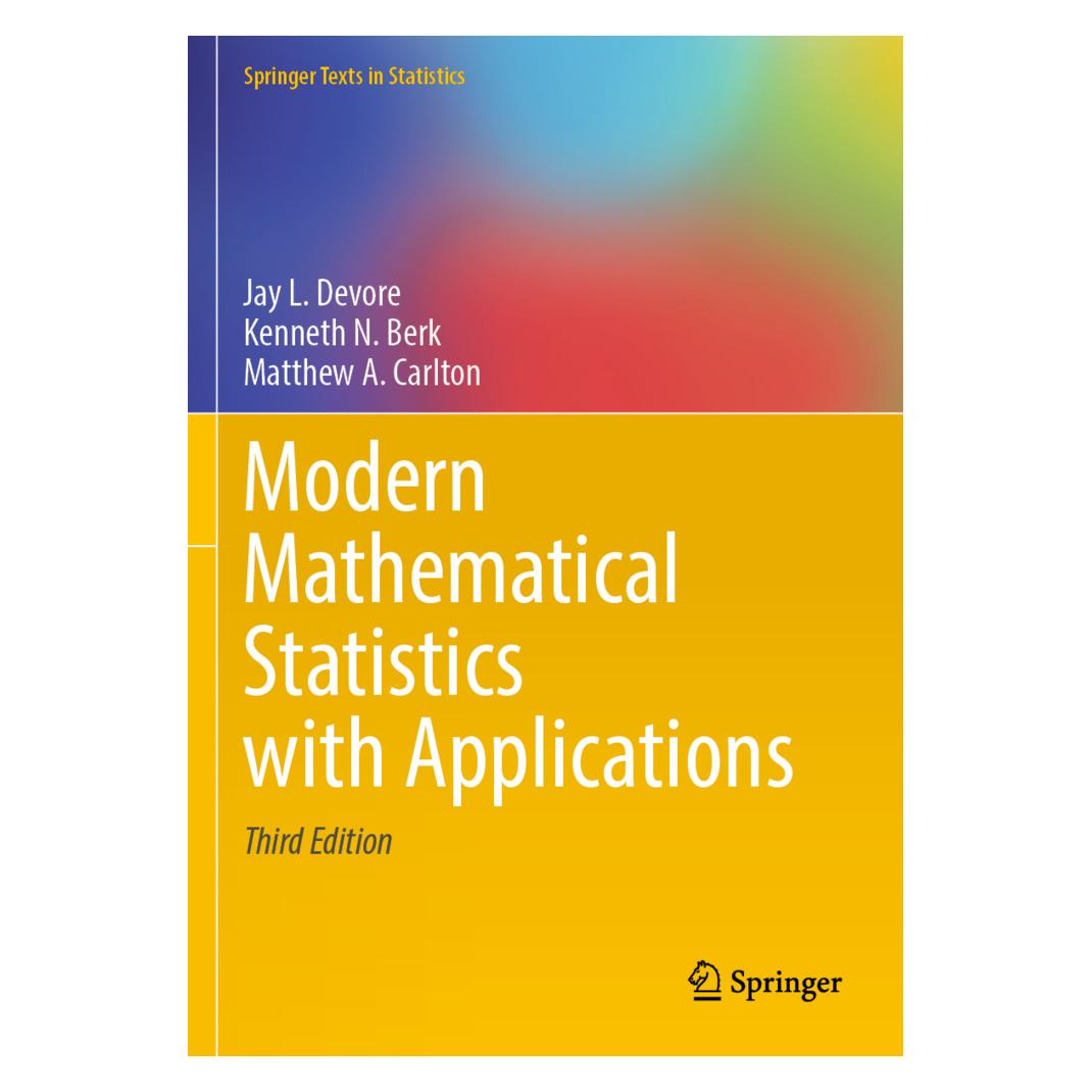 Springer Modern Mathematical Statistics with Applications (Englisch, Softcover, Jay L. Devore, Kenneth N. Berk, Matthew A. Carlton) (46922625)