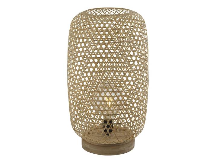 Lampadaire Mirena I Ø 31cm Marron Surface en bois : Naturel LED E27