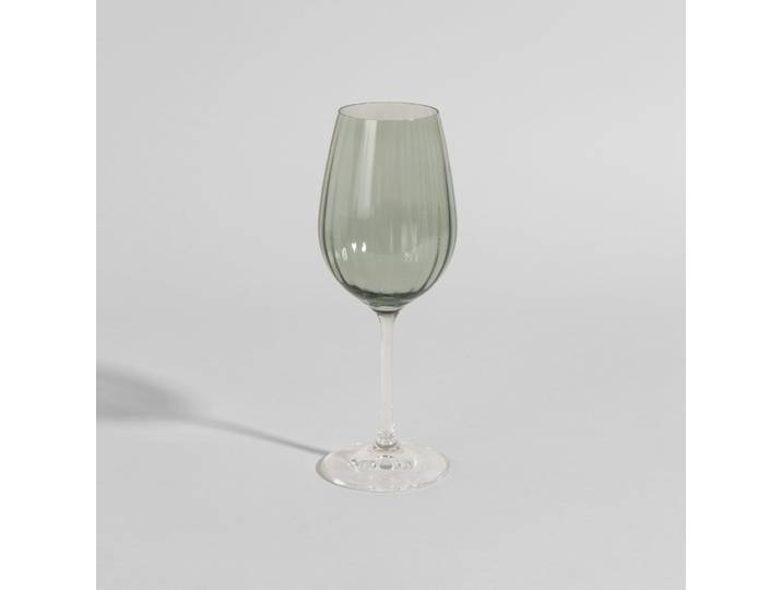 Grünes Stielglas