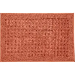 Kleine Wolke Badteppich Net Terracotta 60x 60 cm