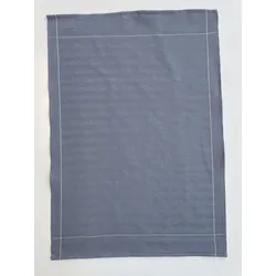 Geschirrtuch Halbleinen (BL 50x70 cm) - blau - BL 50x70 cm