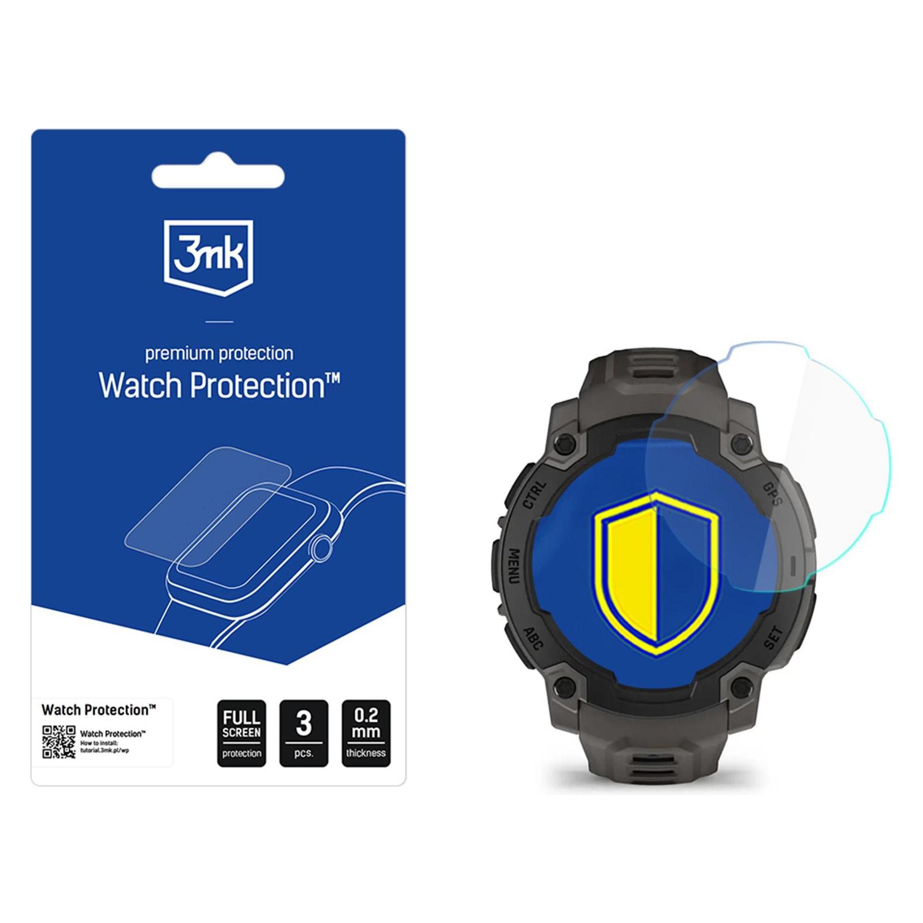 3MK Watch Protection FlexibleGlass pro Garmin Instinct E 45mm (5903108738774)