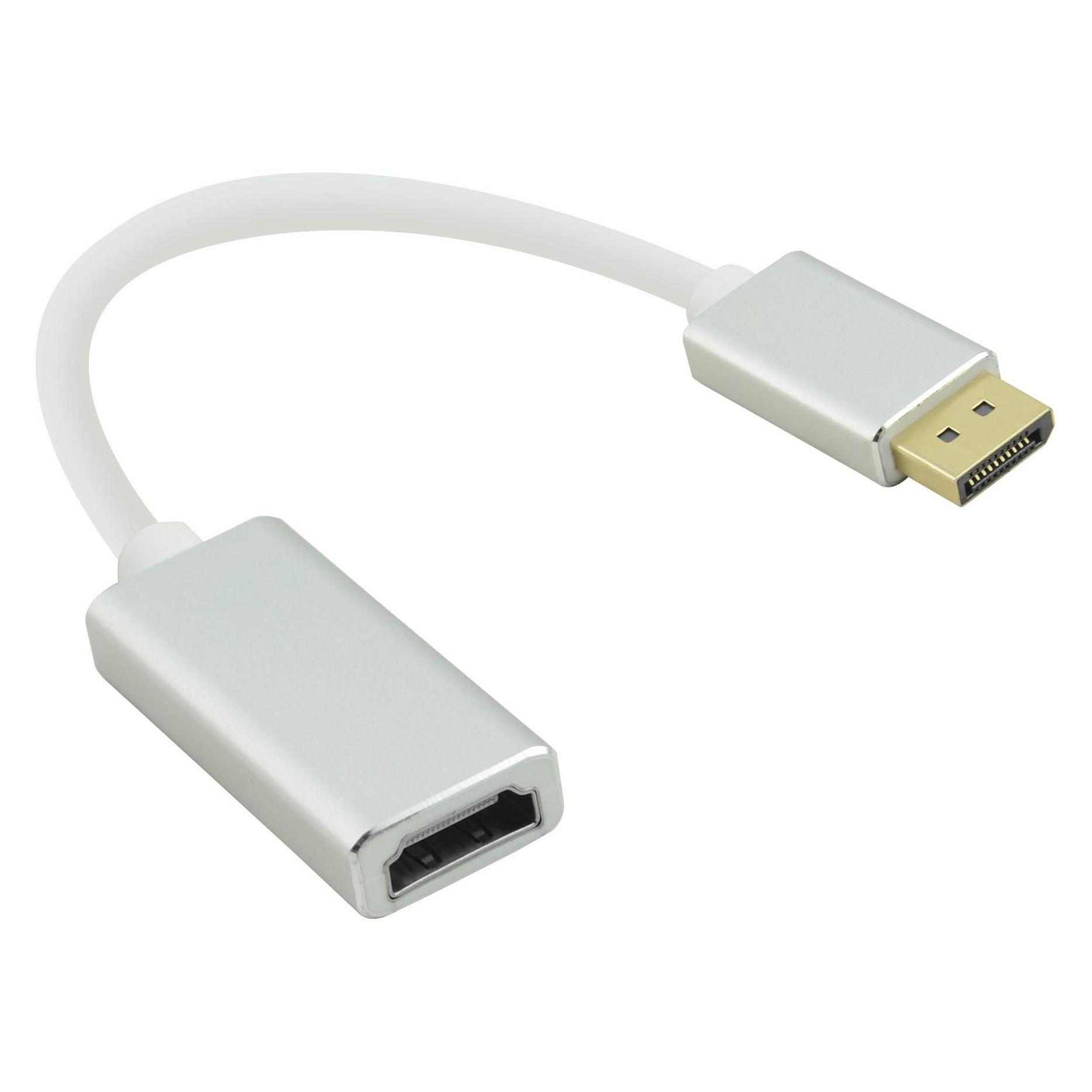 Helos DisplayPort auf HDMI-Buchse-Adapter (DisplayPort, HDMI) (288462)