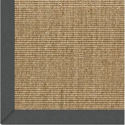 Astra Sisalteppich Salvador Col. 85 hellbraun 250 cm x 250 cm mit Fleckenschutz