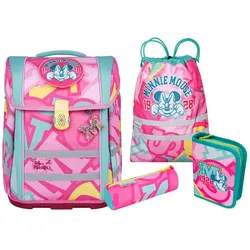 McNeill Schulranzen-Set PERFECTO, 5tlg. DISNEY – MINNIE MOUSE -Kollektion 2024-