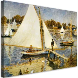WANDBILD die seine bei argenteui auguste renoir