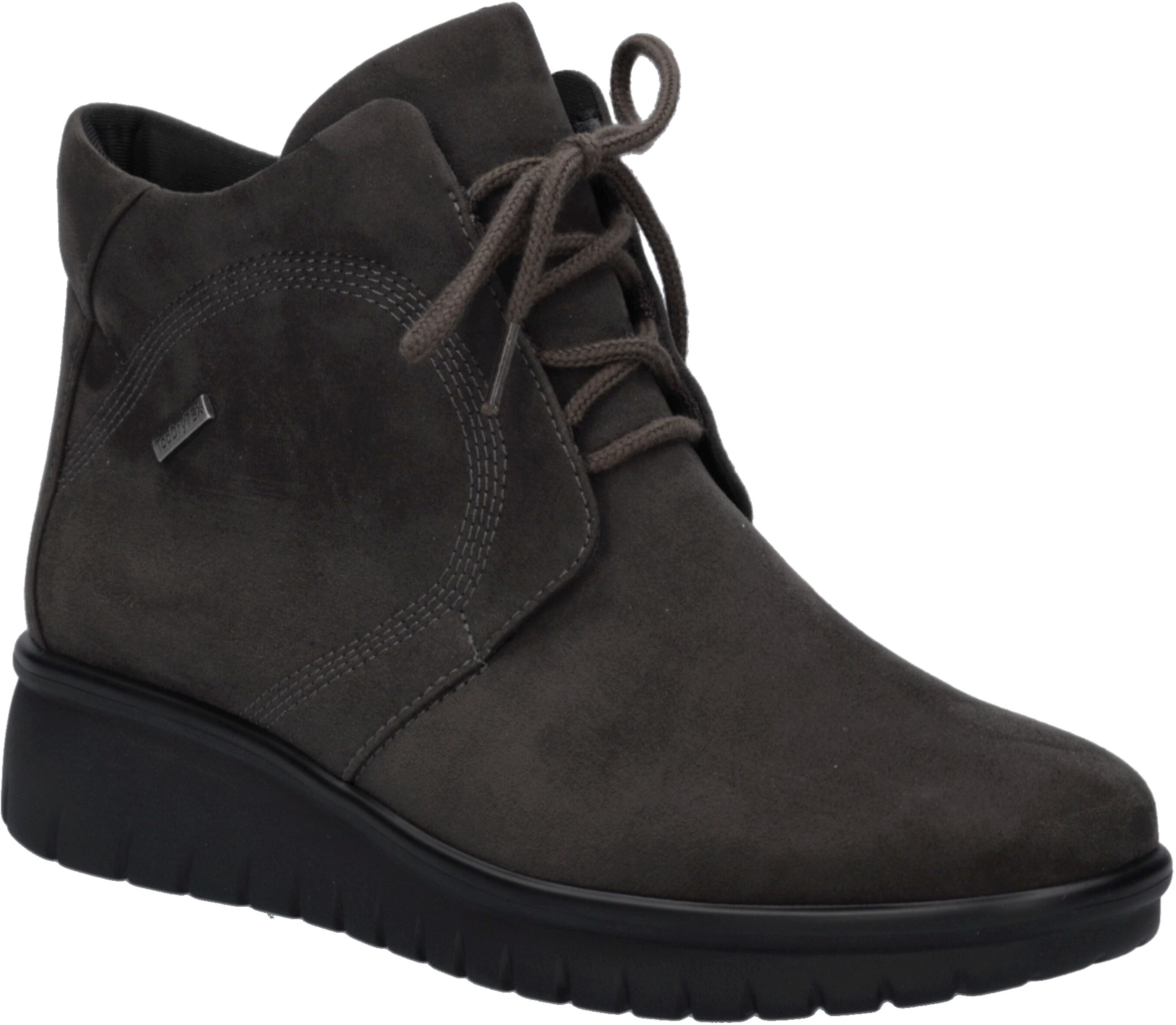Schnürschuh JOSEF SEIBEL "Calais 80, graphit", Damen, Gr. 39, graphit, Schuhe Schnürschuh