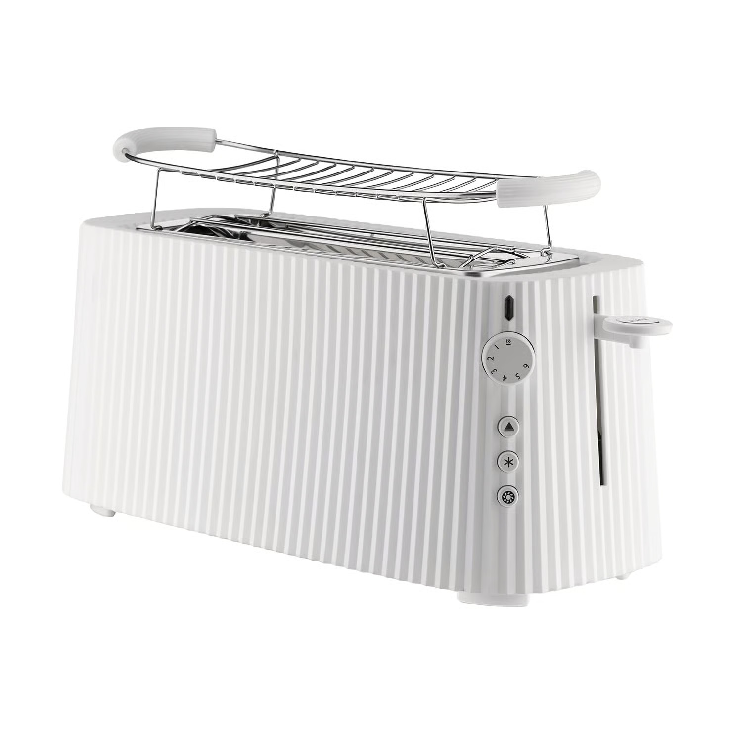 Alessi Plissé broodrooster wit
