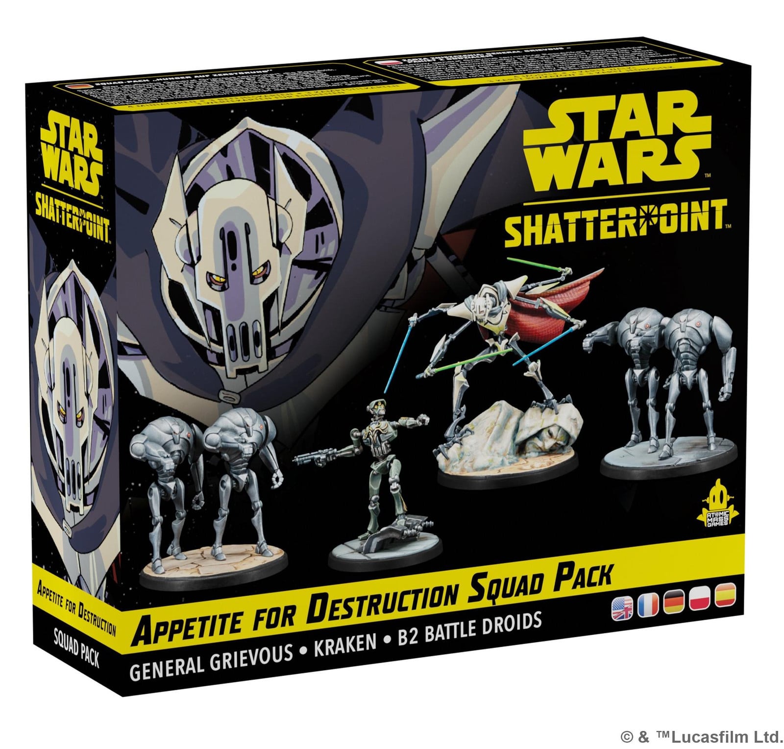 Atomic Mass Games Star Wars: Shatterpoint - Squad Pack Appetite for Destruction, Meerkleurig