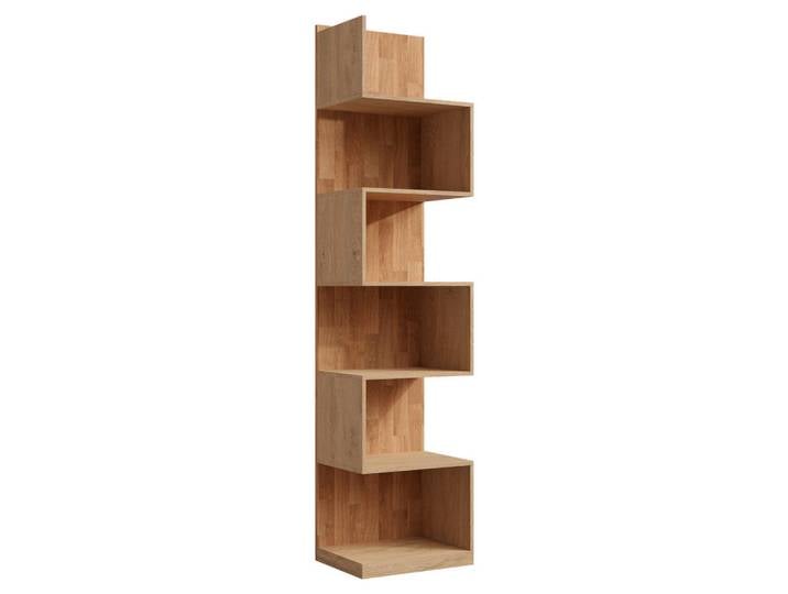 Linea Natura Regal Yes, Eiche, Holz, Eiche, massiv, 50x212x38 cm, Beimöbel erhältlich, stehend, in verschiedenen Holzarten erhältlich, Holzmöbel, Holzregale, Bücherregale Holz