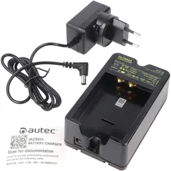 Autec Original Ladegerät ULC932A passend für den Akku LPM02 (Kamera Akku Ladegerät), Kamera Stromversorgung