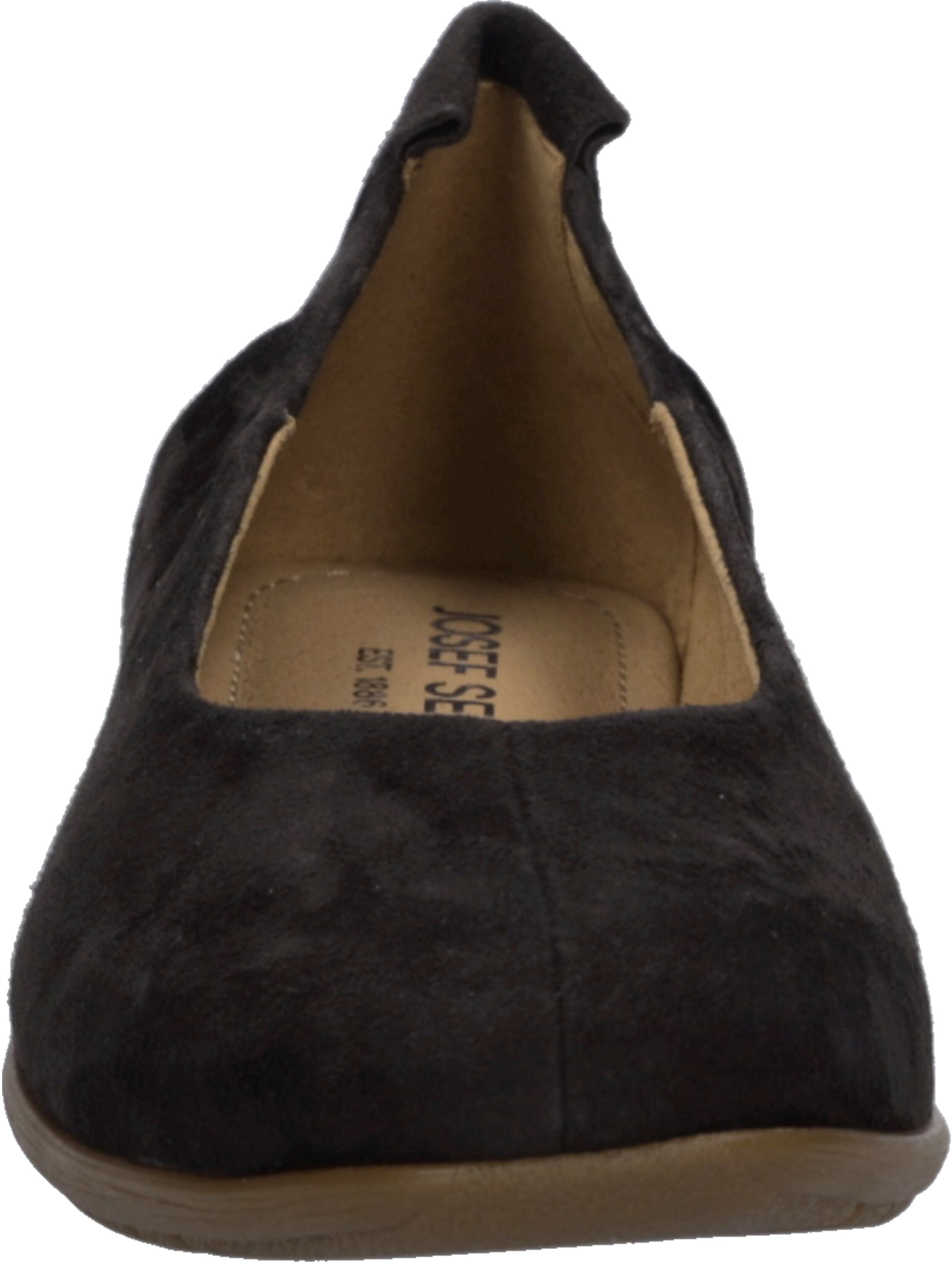 Ballerina JOSEF SEIBEL "Fenja 38, chocolate", Damen, Gr. 36, schwarz (chocolate), Schuhe Ballerina