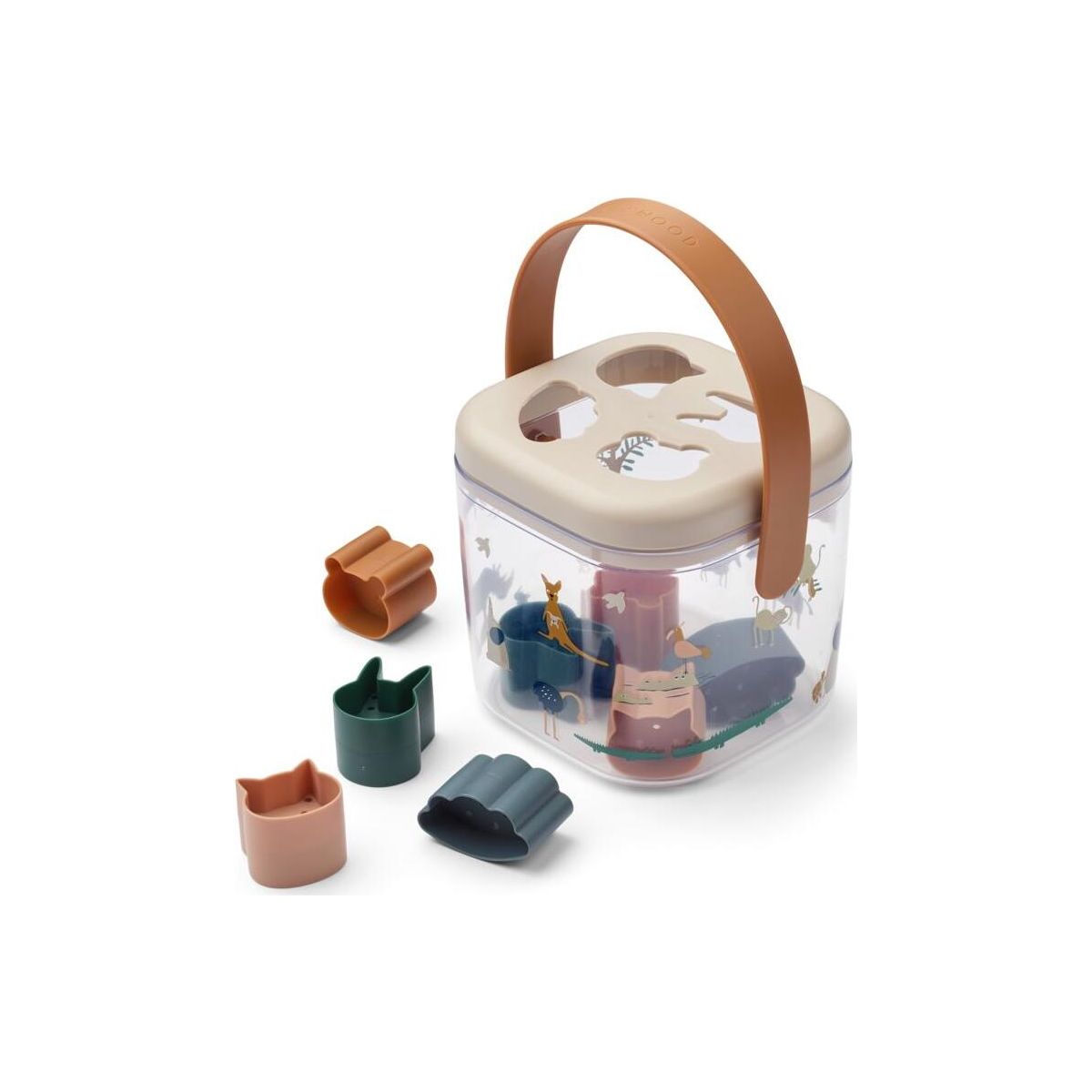 Liewood Lucinda Puzzle Box all together / sandy (1499) ONE SIZE LW19704-1499-ONE SIZE-CU
