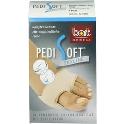 BORT PediSoft TexLine Vorfuß-u.Hallux Pad large 2 St
