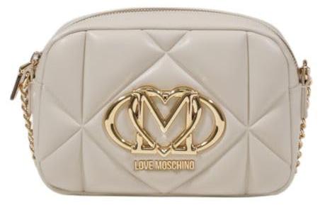 Love Moschino PolyurethanHandtasche mit minimalistischem Design - Handtaschen - Beige, B