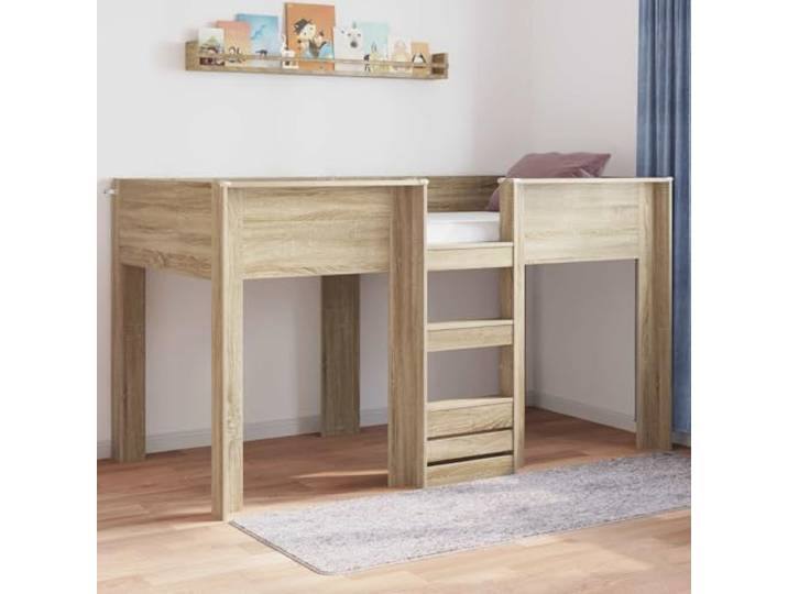 RJPLMFV Etagenbett für Kinder, 90 x 190 cm, Holz Holz, 2 Betten inklusive, modernes Design, inklusive Latten, geteiltes Schlafzimmer