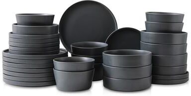 Stone Lain Celina Stoneware Dinnerware Set, Cereal and Pasta Bowls