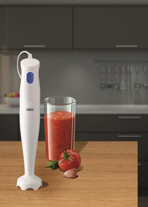 Braun Frullatore A Immersione Minipimer Mq10.001p-bianco