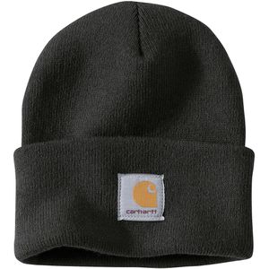 Carhartt Wintermütze Knit Cuffed Beanie, schwarz, Strickmütze, Unisex, Universalgröße