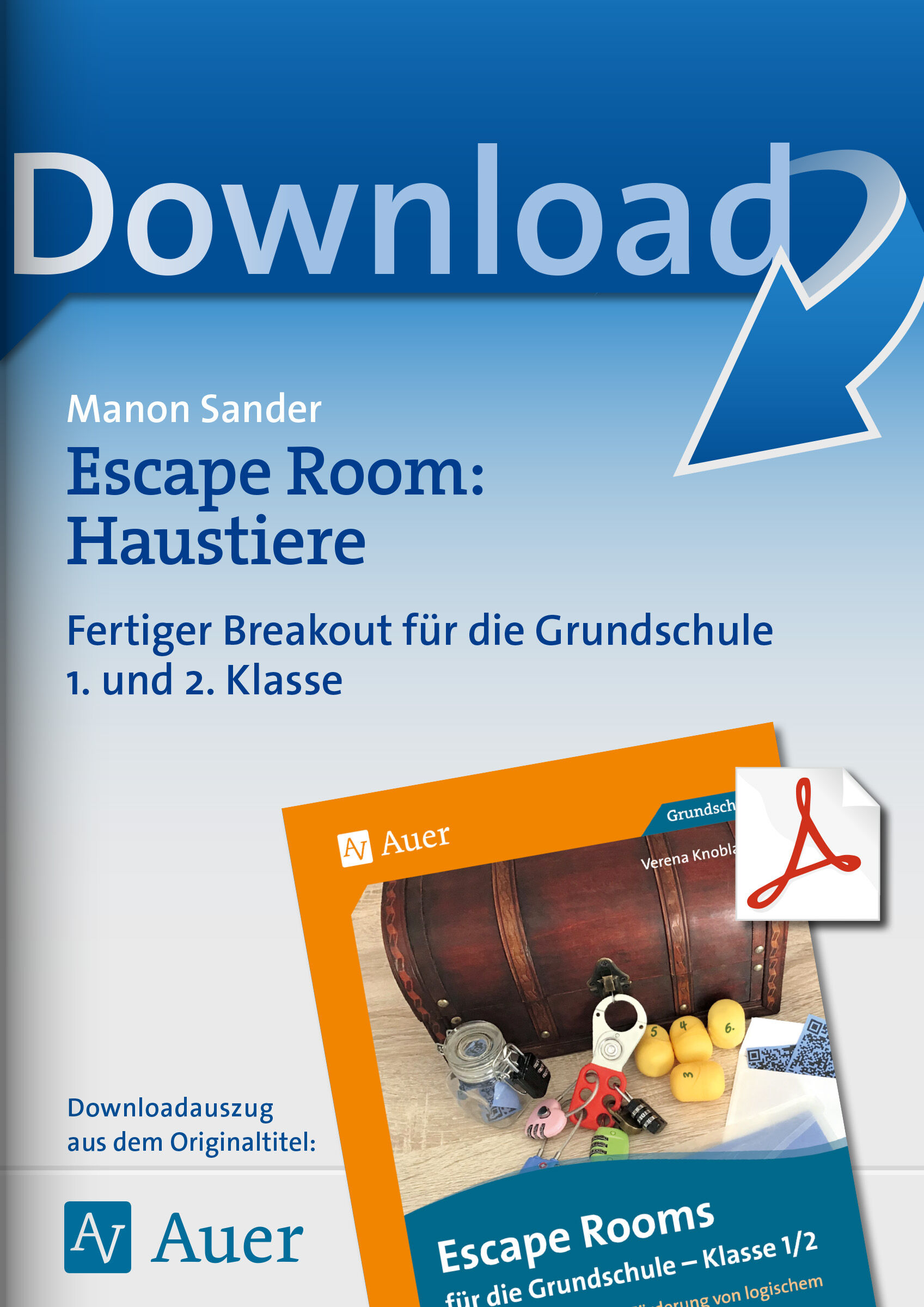 Auer Verlag Escape Room: Haustiere