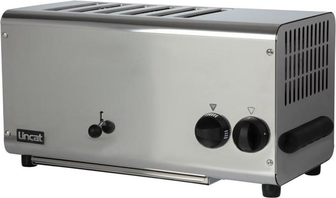 Toaster Lt6X, 6 Schlitze, individuell steuerbar, 24,5x48,2x22 cm (HxBxT)