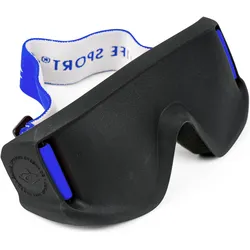 Handi Life Sport, Sportbrille, Dunkelbrille Justa Blind Sports (Schwarz), Mehrfarbig, Blau