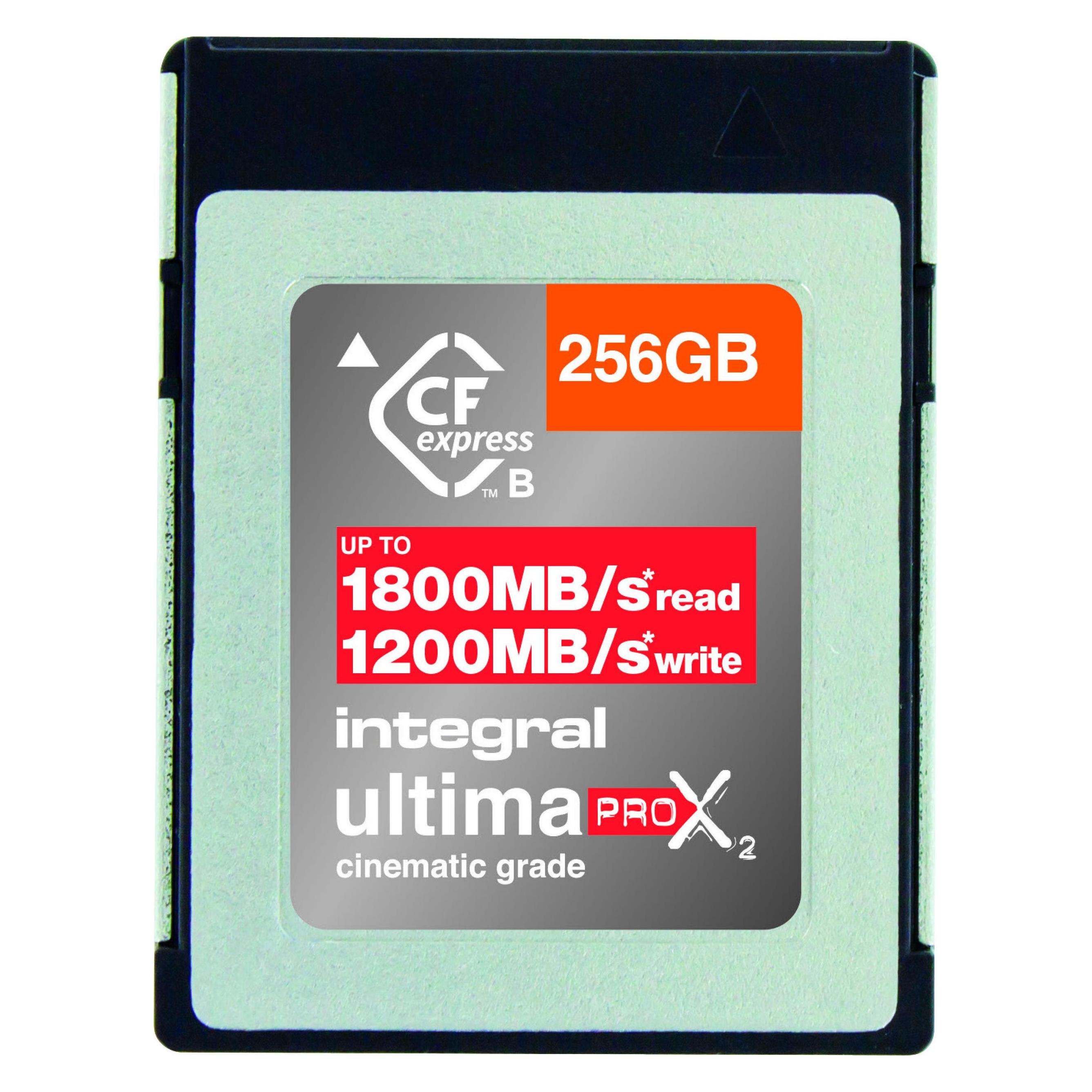 Integral UltimaPro X2 (256 GB, CFexpress) (INCFE256G1800/1200/S450)