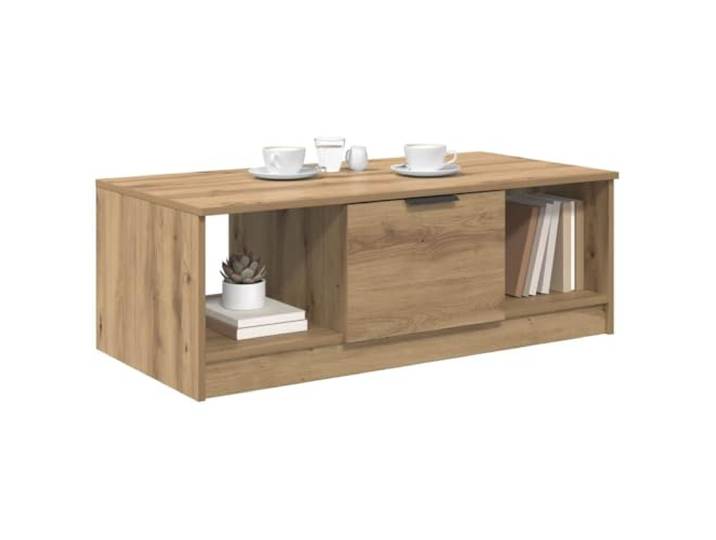 KTHLBRH Beistelltisch Eiche Handwerk 102 x 50 x 36 cm Robustes Engineering-Holz, minimalistisches Design, elegante Oberfläche für Wohnzimmer
