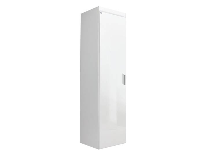 Z2 Drehtürenschrank 1-türig CELLE, Weiß, Holznachbildung