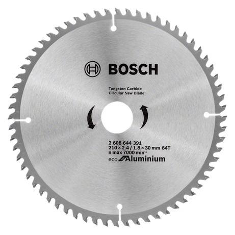 Bosch Zubehör Säge für ALUMINIUM 210x30mm 64 ZÄHNE ECO (B2608644391)
