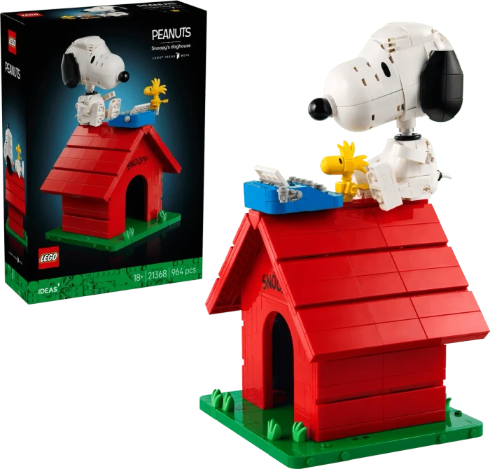 LEGO Ideas 21368 Peanuts: Snoopys Hundehütte