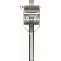 Kelomat Kartoffelpresse, Küchenreibe, Silber