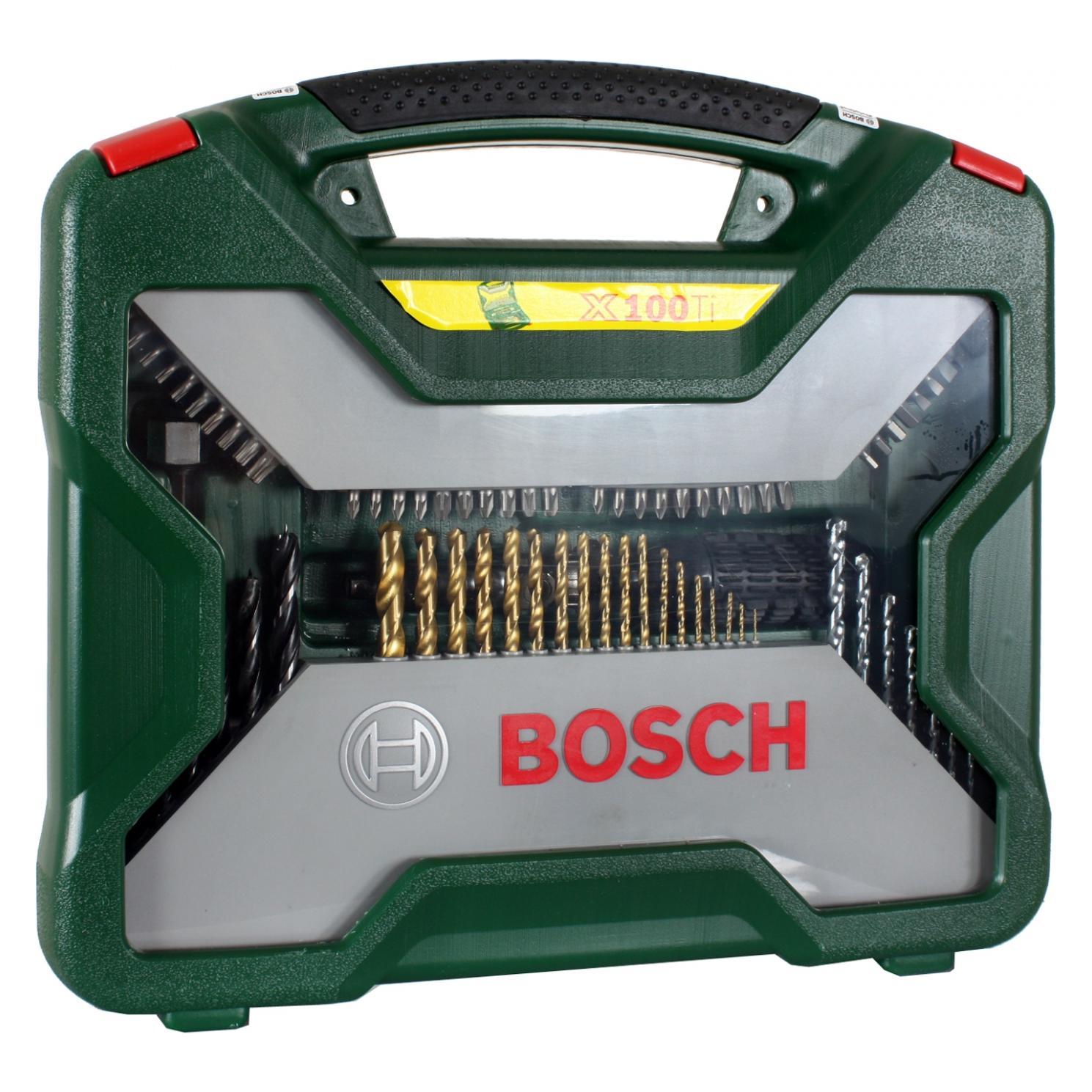 Bosch Zubehör X-Line Titanium-Set, 100-teilig (32 mm, 38 mm, 45 mm, 54 mm) (2607019330)