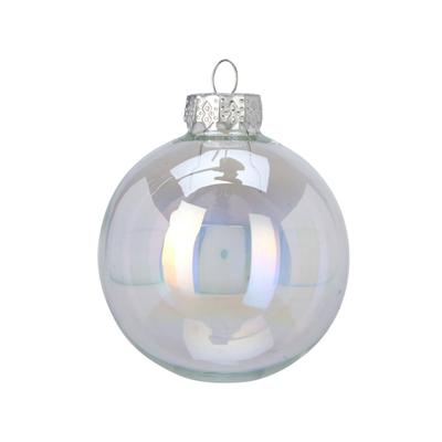 WellHome - Set mit 16 schillernden Weihnachtskugeln Ø5cm - Glänzend