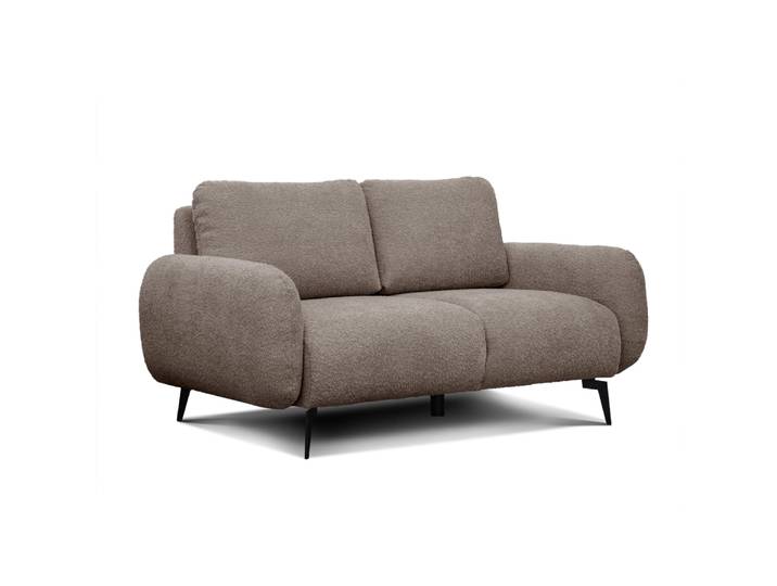 Canapé droit 2 places beige