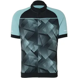 Tchibo - Fahrrad-Trikot - Herren - Gr. XL - türkis/print