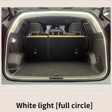 Inspired Finds Car Trunk LED Light Strip High Brightness Ambient Lighting, Automatic Sensing, Wiring Free Installation 13.12 Ft White Light