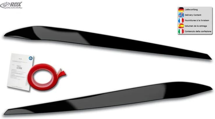 RDX Racedesign RDSB155-GZD Scheinwerferblenden