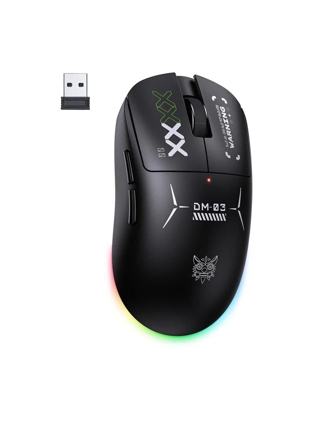 ONIKUMA DM03 RGB Gaming Mouse - Black - Maus (Schwarz)
