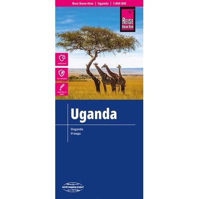 Reise Know-How Landkarte Uganda (1:600.000), Sonstige von Reise Know-How Verlag Peter Rump, Reise Know-How Verlag Peter Rump GmbH, 978-3-8317-7401-2