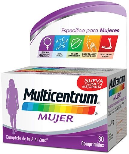Multicentrum Para Mujer 30Ud