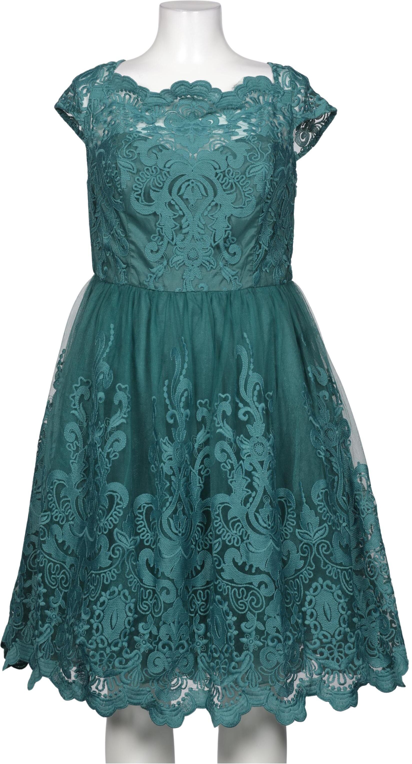 Chi Chi London Damen Kleid, Grün, Gr. EU 46, Synthetik - Second Hand