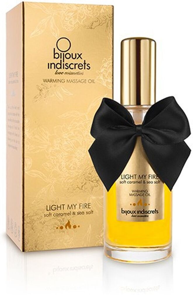 Bijoux Indiscrets Huile de massage embrassable Chauffante - Caramel Doux
