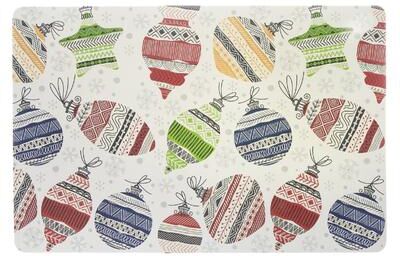 IH Casa Decor Eva Placemat (Ornaments) (12 X 18) - Set of 12