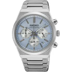 Seiko Conceptual Series Quarz-Chronograph SSB459P1 - hellblau,silber - 40mm