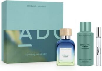 Adolfo Dominguez Agua Fresca Bergamota Ambar EDT 120 ml + EDT Mini 10 ml Lote