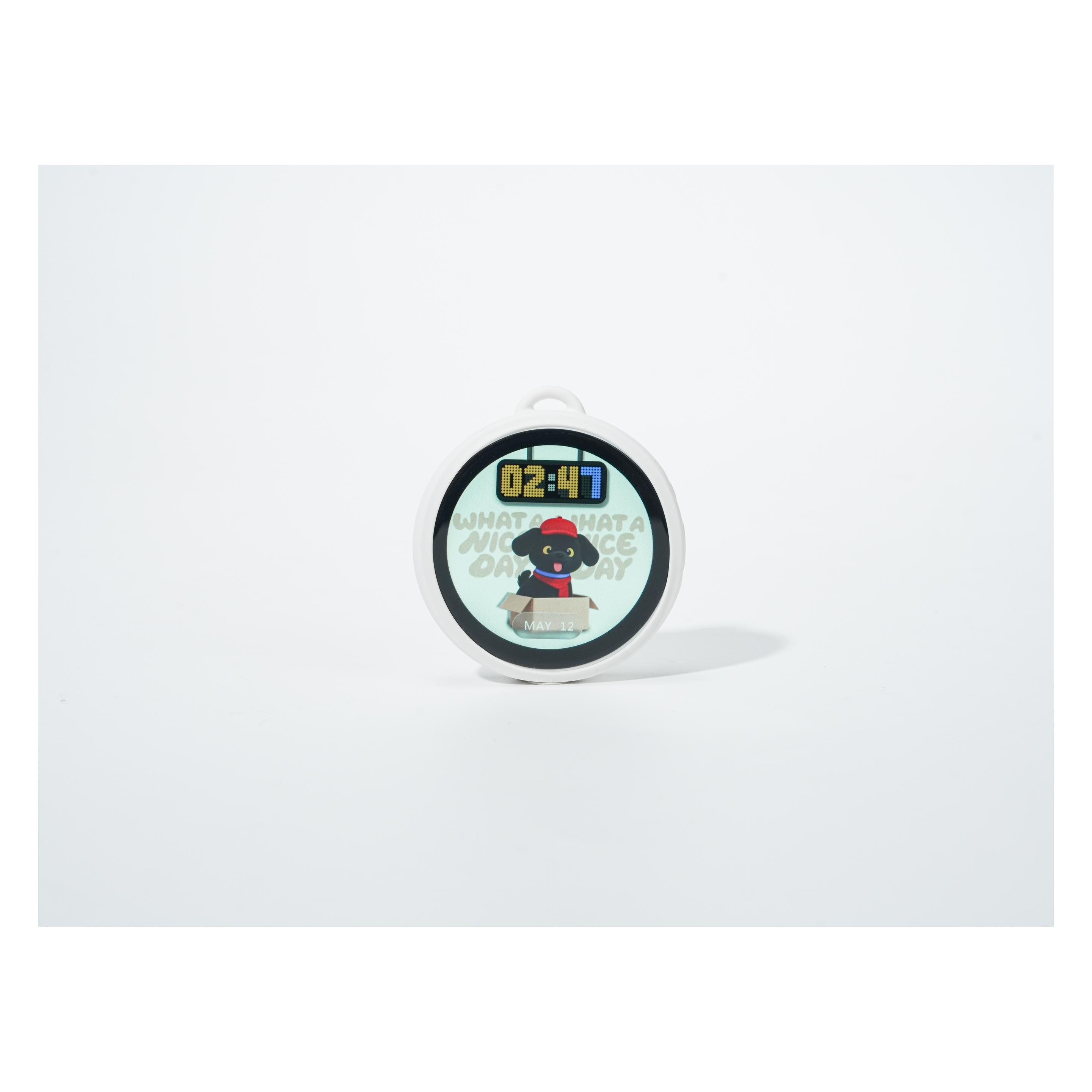 Divoom Emodo - Interactive Digital Badge white (360 x 360 Pixel) (90100058285)