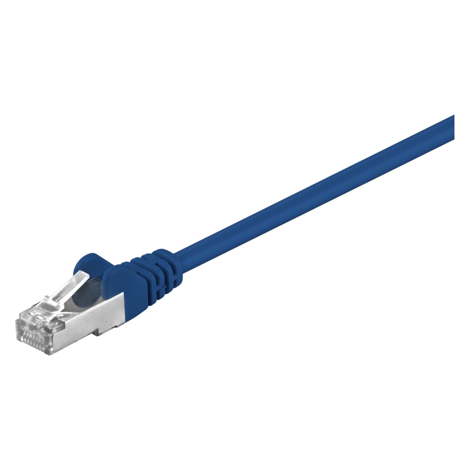 Goobay CAT 5e Patchkabel, F/UTP, Blau, 5 m (CAT5e, 5 m) (50161)